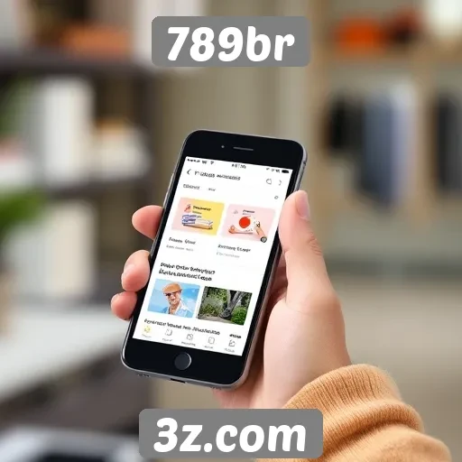 Experiência do usuário no site 789br em dispositivos móveis